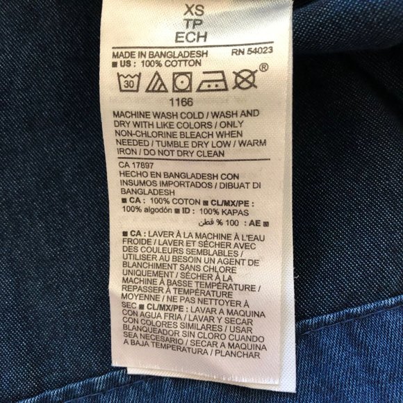 Old Navy Denim Shirt Dress - Picture 10 of 14